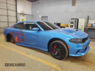 2018 Dodge Charger SRT Hellcat with VIN 2C3CDXL97JH311995, listed as a Copart auction lot 62968905 with 57,041 mi miles and Clean title. Bid and sale history available at DreamBid. Image 1.