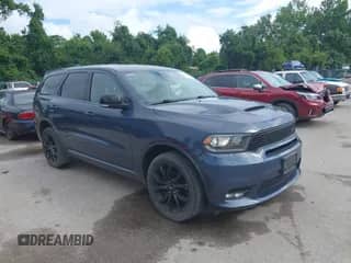 2019 Dodge Durango GT with VIN 1C4RDJDG3KC777475, listed as a IAAI auction lot 42651309 with 85,721 mi miles and . Bid and sale history available at DreamBid. Image 1.