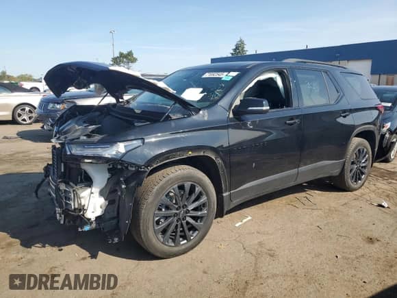 2022 Chevrolet Traverse RS с VIN 1GNEVJKWXNJ122338, выставлен на аукционе Copart как лот 71892545 с пробегом 39 941 миль миль и Списание • Salvage title. История ставок и продаж доступна на DreamBid. Изображение 1.