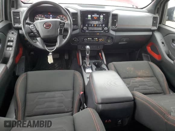 2023 Nissan Frontier Pro-4X z VIN 1N6ED1EK9PN607454, wystawiony jako Copart lot #69409465 z przebiegiem 42 357 mil mil oraz Szkoda całkowita • Salvage title. Historia ofert i sprzedaży dostępna na DreamBid. Obrazek 8.