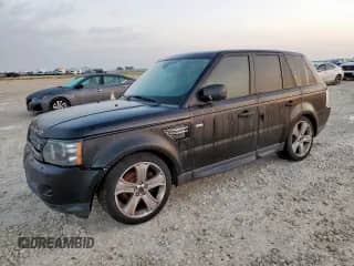2012 Land Rover Range Rover Sport HSE Lux with VIN SALSK2D46CA747265, listed as a Copart auction lot 90320965 with 120,365 mi miles and Clean title. Bid and sale history available at DreamBid. Image 1.