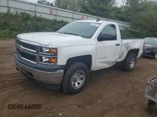 2015 Chevrolet Silverado 1500 Work Truck z VIN 1GCNKPEC2FZ278267, wystawiony jako Copart lot #81586275 z przebiegiem 102 436 mil mil oraz Czysty tytuł • Clean title. Historia ofert i sprzedaży dostępna na DreamBid. Obrazek 1.