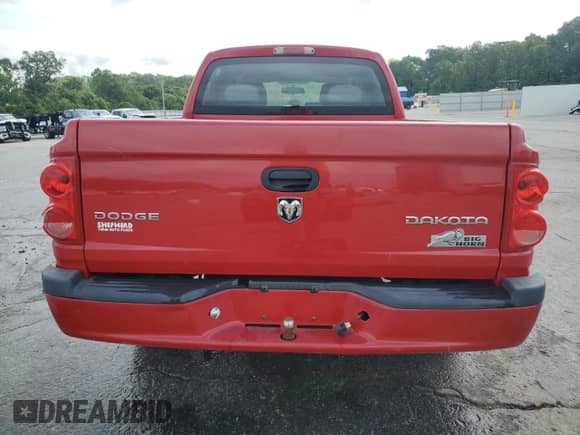 2010 Dodge Dakota Bighorn/Lonestar with VIN 1D7CW3GK9AS228269, listed as a Copart auction lot 54786095 with 175,749 mi miles and Salvage title. Bid and sale history available at DreamBid. Image 6.