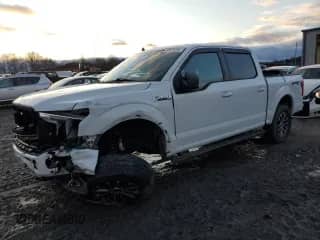 2019 Ford F-150 XLT with VIN 1FTEW1E55KFB74581, listed as a Copart auction lot 86678594 with 104,233 mi miles and Salvage title. Bid and sale history available at DreamBid. Image 1.