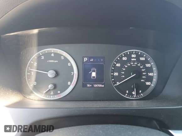 2015 Hyundai Sonata SE z VIN 5NPE24AF7FH123087, wystawiony jako Copart lot #87111065 z przebiegiem 124 700 mil mil oraz Szkoda całkowita • Salvage title. Historia ofert i sprzedaży dostępna na DreamBid. Obrazek 9.