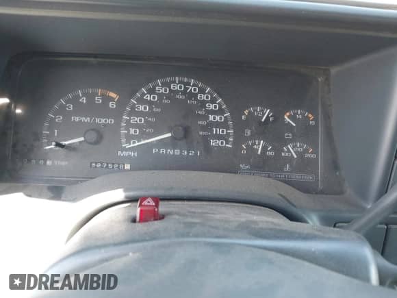 2000 Chevrolet Tahoe Limited с VIN 1GNEC13RXYR211606, выставлен на аукционе IAAI как лот 43367285 с пробегом 227 528 миль миль и . История ставок и продаж доступна на DreamBid. Изображение 7.
