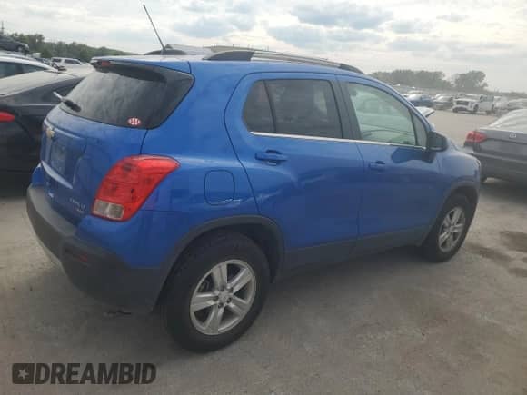 2016 Chevrolet Trax LT with VIN KL7CJPSBXGB571900, listed as a Copart auction lot 84643155 with 119,936 mi miles and Salvage title. Bid and sale history available at DreamBid. Image 3.