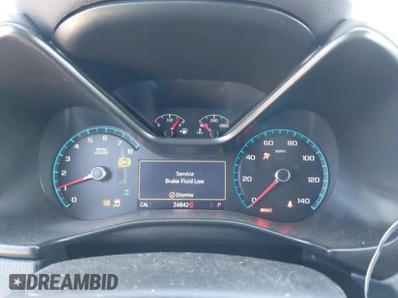 2021 Chevrolet Colorado 4WD Z71 z VIN 1GCGTDEN9M1249916, wystawiony jako IAAI lot #41947042 z przebiegiem 26 842 mil mil oraz . Historia ofert i sprzedaży dostępna na DreamBid. Obrazek 7.