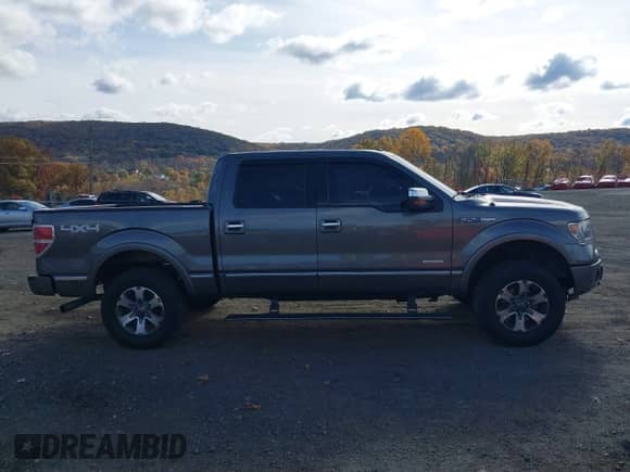 2014 Ford F-150 FX4 with VIN 1FTFW1ET5EFC23401, listed as a IAAI auction lot 43546871 with 120,313 mi miles and . Bid and sale history available at DreamBid. Image 13.