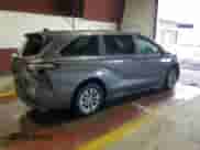 2025 Toyota Sienna LE with VIN 5TDKRKEC3SS245131, listed as a Copart auction lot 70128315 with 3,069 mi miles and Salvage title. Bid and sale history available at DreamBid. Image 3.