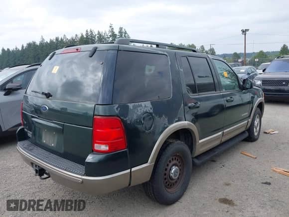 2002 Ford Explorer Eddie Bauer with VIN 1FMZU64E02UB15628, listed as a IAAI auction lot 42878202 with 111,169 mi miles and . Bid and sale history available at DreamBid. Image 4.