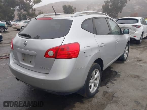 2008 Nissan Rogue SL with VIN JN8AS58VX8W407476, listed as a IAAI auction lot 43396028 with 161,648 mi miles and . Bid and sale history available at DreamBid. Image 4.