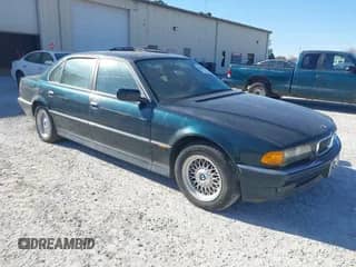 1998 BMW 7 Series 740iL with VIN WBAGJ8323WDM13455, listed as a IAAI auction lot 41888636 with Not provided miles and . Bid and sale history available at DreamBid. Image 1.