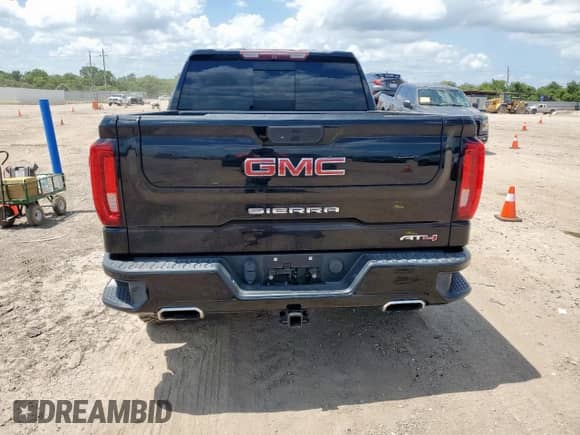 2019 GMC Sierra 1500 AT4 with VIN 1GTP9EED4KZ211424, listed as a Copart auction lot 63843385 with 56,118 mi miles and Clean title. Bid and sale history available at DreamBid. Image 6.