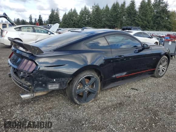 2016 Ford Mustang EcoBoost Premium with VIN 1FA6P8THXG5334559, listed as a Copart auction lot 87302545 with 40,178 mi miles and Clean title. Bid and sale history available at DreamBid. Image 3.