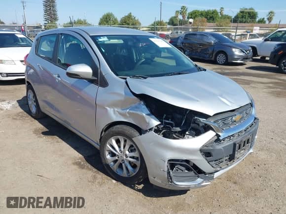 2019 Chevrolet Spark LT with VIN KL8CD6SA9KC734091, listed as a IAAI auction lot 43315247 with 86,387 mi miles and . Bid and sale history available at DreamBid. Image 1.