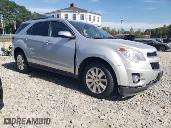2011 Chevrolet Equinox LTZ with VIN 2CNFLGEC3B6416529, listed as a Copart auction lot 80962705 with 133,380 mi miles and Clean title. Bid and sale history available at DreamBid. Image 4.