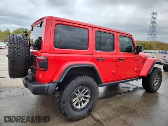 2024 Jeep Wrangler Rubicon 392 Final Edition with VIN 1C4RJXSJ8RW210262, listed as a Copart auction lot 85312935 with 29,293 mi miles and Salvage title. Bid and sale history available at DreamBid. Image 3.