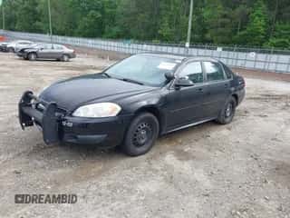 2012 Chevrolet Impala Police Police with VIN 2G1WD5E33C1178288, listed as a IAAI auction lot 42121101 with 160,205 mi miles and . Bid and sale history available at DreamBid. Image 2.