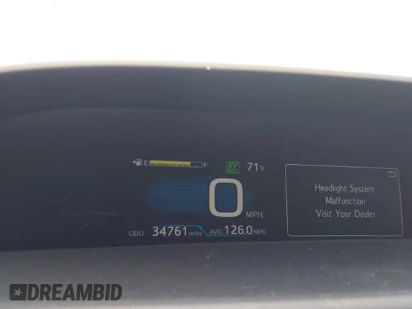 2019 Toyota Prius Plus с VIN JTDKARFP3K3109147, выставлен на аукционе IAAI как лот 42365495 с пробегом 34 761 миль миль и . История ставок и продаж доступна на DreamBid. Изображение 7.