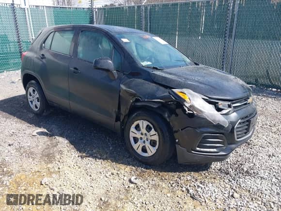 2018 Chevrolet Trax LS z VIN 3GNCJKSB2JL255488, wystawiony jako IAAI lot #41760352 z przebiegiem 98 968 mil mil oraz . Historia ofert i sprzedaży dostępna na DreamBid. Obrazek 1.