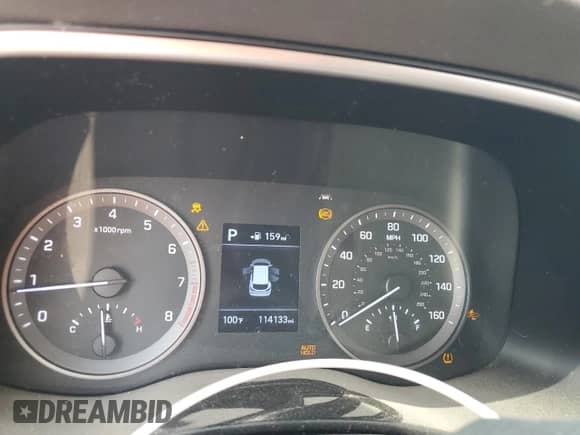 2019 Hyundai Tucson Night Edition with VIN KM8J33AL2KU981199, listed as a Copart auction lot 67067015 with 114,133 mi miles and Salvage title. Bid and sale history available at DreamBid. Image 9.