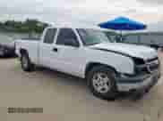 2006 Chevrolet Silverado 1500 Work Truck with VIN 1GCEC19V76Z218961, listed as a Copart auction lot 69675965 with 299,768 mi miles and Salvage title. Bid and sale history available at DreamBid. Image 4.
