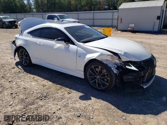 2019 Lexus RC 350 with VIN JTHHZ5BC3K5021376, listed as a Copart auction lot 86424775 with 102,979 mi miles and Salvage title. Bid and sale history available at DreamBid. Image 4.