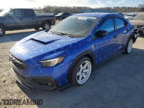 2022 Subaru WRX Premium с VIN JF1VBAH61N8007312, выставлен на аукционе Copart как лот 89149885 с пробегом 38 594 миль миль и Списание • Salvage title. История ставок и продаж доступна на DreamBid. Изображение 1.