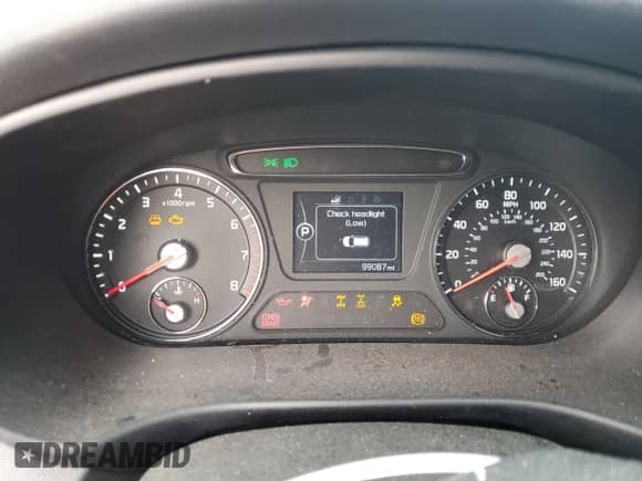 2016 Kia Sorento EX with VIN 5XYPHDA14GG133919, listed as a Copart auction lot 70917715 with 99,087 mi miles and Salvage title. Bid and sale history available at DreamBid. Image 9.