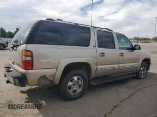 2001 Chevrolet Suburban LT z VIN 3GNFK16TX1G229401, wystawiony jako Copart lot #82693105 z przebiegiem Nie podano mil oraz Szkoda całkowita • Salvage title. Historia ofert i sprzedaży dostępna na DreamBid. Obrazek 3.