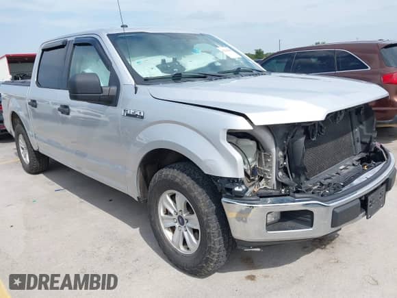 2018 Ford F-150 XL with VIN 1FTEW1CG9JKD83851, listed as a IAAI auction lot 42381809 with 141,816 mi miles and . Bid and sale history available at DreamBid. Image 1.