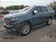 2021 Chevrolet Tahoe Premier with VIN 1GNSKSKD4MR293151, listed as a Copart auction lot 84629825 with 96,927 mi miles and Salvage title. Bid and sale history available at DreamBid. Image 1.