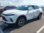 2025 Chevrolet Blazer LT with VIN 3GNKBCR40SS195143, listed as a IAAI auction lot 43186012 with 14,331 mi miles and . Bid and sale history available at DreamBid. Image 2.