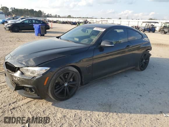 2017 BMW 4 Series 440i z VIN WBA4P1C55HK522422, wystawiony jako Copart lot #44524845 z przebiegiem 94 145 mil mil oraz Szkoda całkowita • Salvage title. Historia ofert i sprzedaży dostępna na DreamBid. Obrazek 1.