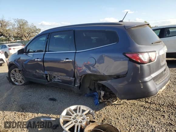 2014 Chevrolet Traverse LT с VIN 1GNKRGKD3EJ237422, выставлен на аукционе Copart как лот 85078965 с пробегом 252 948 миль миль и Списание • Salvage title. История ставок и продаж доступна на DreamBid. Изображение 2.