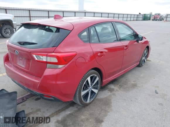 2017 Subaru Impreza Special Sports with VIN 4S3GTAL64H3718012, listed as a IAAI auction lot 42023237 with 109,884 mi miles and . Bid and sale history available at DreamBid. Image 4.