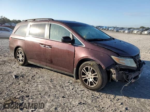 2011 Honda Odyssey EX с VIN 5FNRL5H48BB029186, выставлен на аукционе Copart как лот 84262505 с пробегом 221 237 миль миль и Списание • Salvage title. История ставок и продаж доступна на DreamBid. Изображение 4.