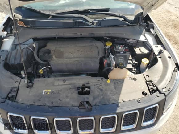 2021 Jeep Compass Limited with VIN 3C4NJDCB8MT565354, listed as a Copart auction lot 71197255 with 89,500 mi miles and Salvage title. Bid and sale history available at DreamBid. Image 12.