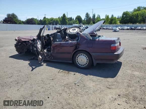 1991 Honda Accord with VIN 1HGCB7662MA104907, listed as a Copart auction lot 63695425 with 294,599 mi miles and Salvage title. Bid and sale history available at DreamBid. Image 2.