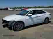 2025 Hyundai Elantra Blue z VIN KMHLM4DJ3SU140336, wystawiony jako Copart lot #65448355 z przebiegiem 7 093 mil mil oraz Szkoda całkowita • Salvage title. Historia ofert i sprzedaży dostępna na DreamBid. Obrazek 1.