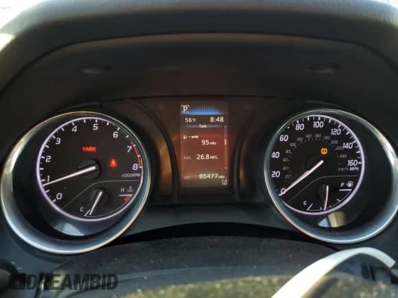 2020 Toyota Camry SE with VIN 4T1G11AK5LU873673, listed as a Copart auction lot 82445535 with 86,477 mi miles and Salvage title. Bid and sale history available at DreamBid. Image 9.