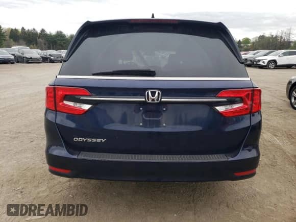 2023 Honda Odyssey EX с VIN 5FNRL6H53PB060058, выставлен на аукционе Copart как лот 53415865 с пробегом 24 778 миль миль и Списание • Salvage title. История ставок и продаж доступна на DreamBid. Изображение 6.