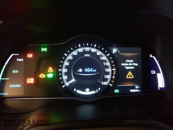 2018 Hyundai Ioniq Limited z VIN KMHC85LC8JU083692, wystawiony jako Copart lot #65735905 z przebiegiem 103 644 mil mil oraz Szkoda całkowita • Salvage title. Historia ofert i sprzedaży dostępna na DreamBid. Obrazek 9.