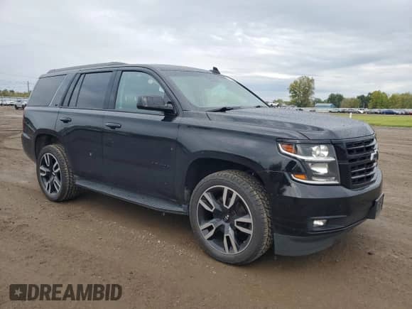 2018 Chevrolet Tahoe LT z VIN 1GNSKBKC6JR326556, wystawiony jako Copart lot #84016885 z przebiegiem 91 538 mil mil oraz Szkoda całkowita • Salvage title. Historia ofert i sprzedaży dostępna na DreamBid. Obrazek 4.