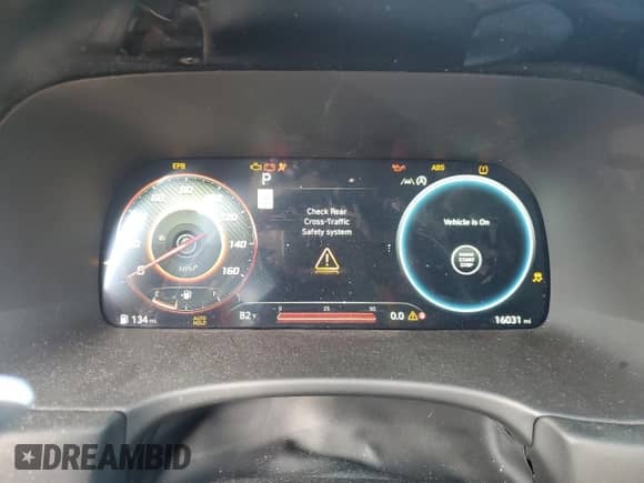 2025 Hyundai Palisade SEL Premium with VIN KM8R44GEXSU825264, listed as a Copart auction lot 60528925 with 16,031 mi miles and Salvage title. Bid and sale history available at DreamBid. Image 9.