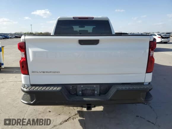 2020 Chevrolet Silverado 1500 Work Truck with VIN 1GCRWAEFXLZ192648, listed as a Copart auction lot 49243185 with 137,287 mi miles and Clean title. Bid and sale history available at DreamBid. Image 6.