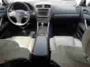 2011 Lexus IS 250 C with VIN JTHFF2C20B2514762, listed as a Copart auction lot 56888035 with 220,838 mi miles and Salvage title. Bid and sale history available at DreamBid. Image 8.