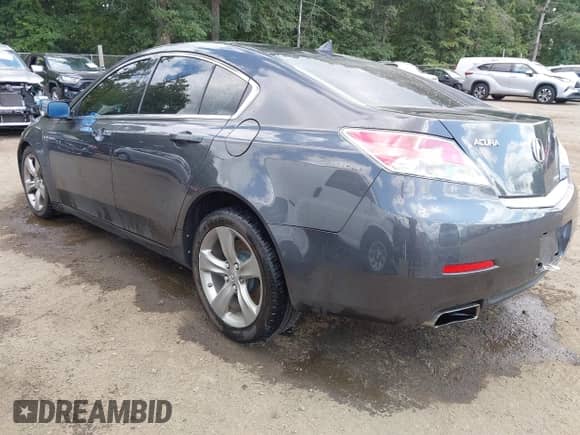 2012 Acura TL Auto with VIN 19UUA9F26CA009250, listed as a IAAI auction lot 42958310 with 103,204 mi miles and . Bid and sale history available at DreamBid. Image 3.