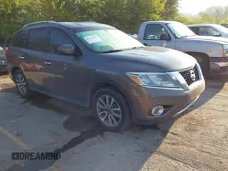 2015 Nissan Pathfinder SL z VIN 5N1AR2MN3FC631579, wystawiony jako IAAI lot #43119127 z przebiegiem 221 140 mil mil oraz . Historia ofert i sprzedaży dostępna na DreamBid. Obrazek 1.